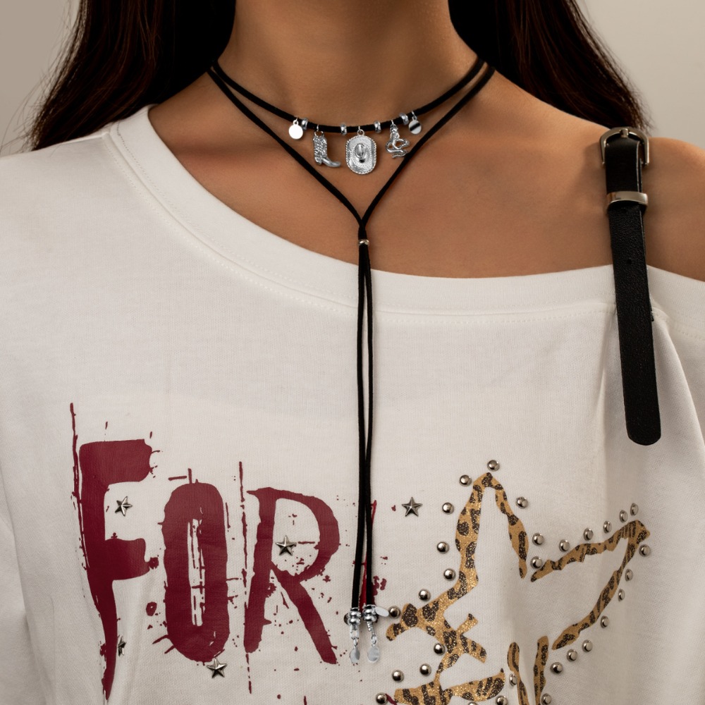 Ethnic Music For Fashion Show - Retro Bohemian Multi‑layer Leather Cord Cowboy