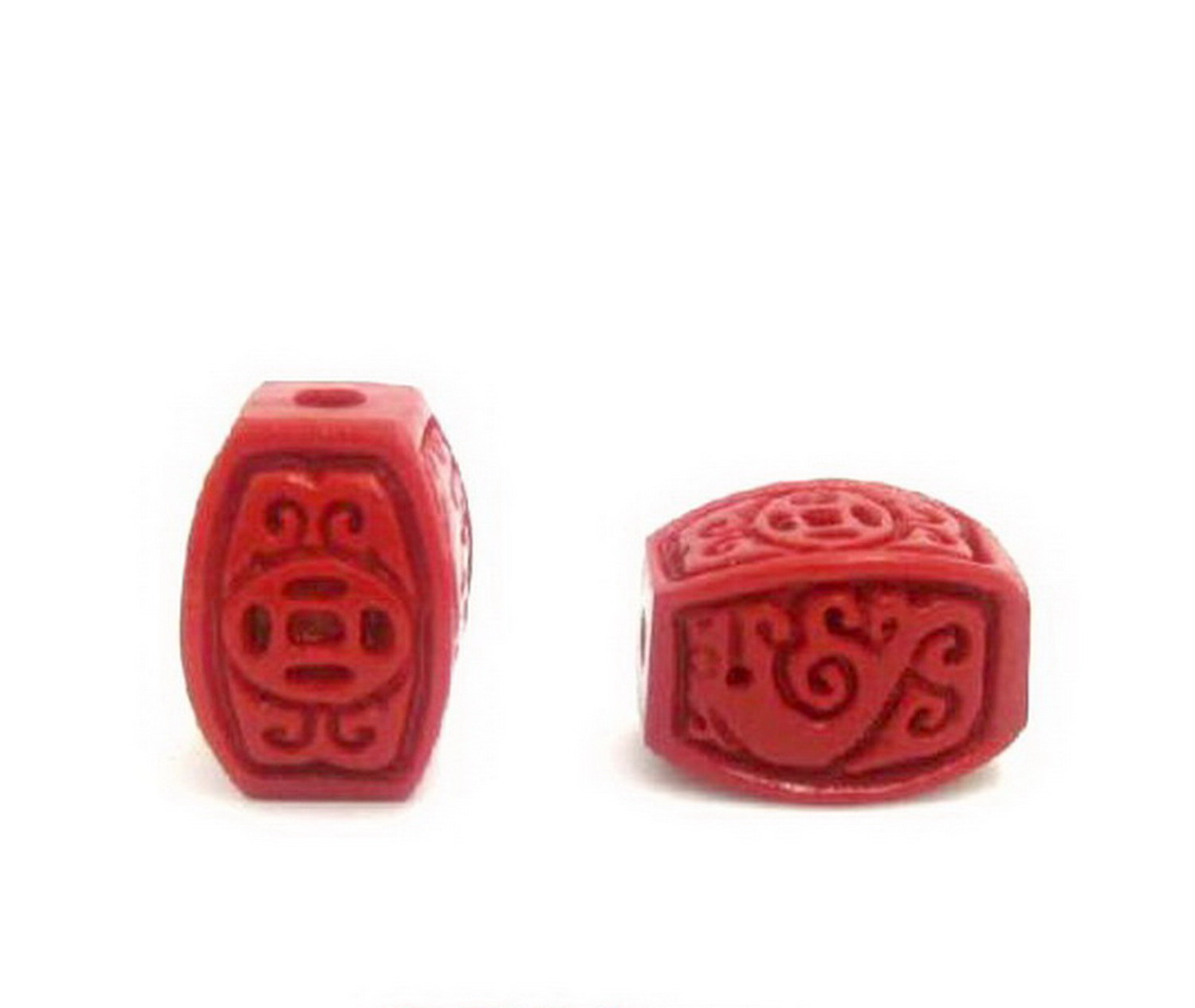 Ethnic Fashion Boutique - Rare China Boutique Collection Carving Cinnabar