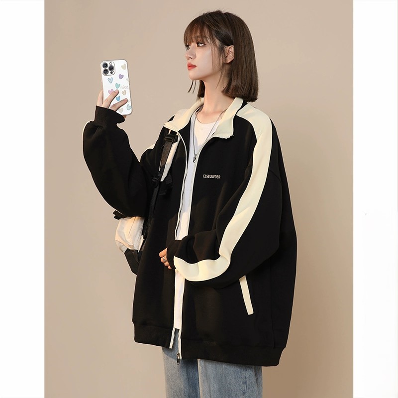 Ethnic Chic Fashion - Baseball Jackets Woman Letter K Womens