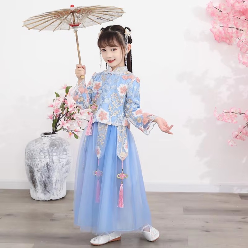 Kids Clothes Girl Dress Childr - Ethnic Wear For Kids Fashion Show ulasan dan harga