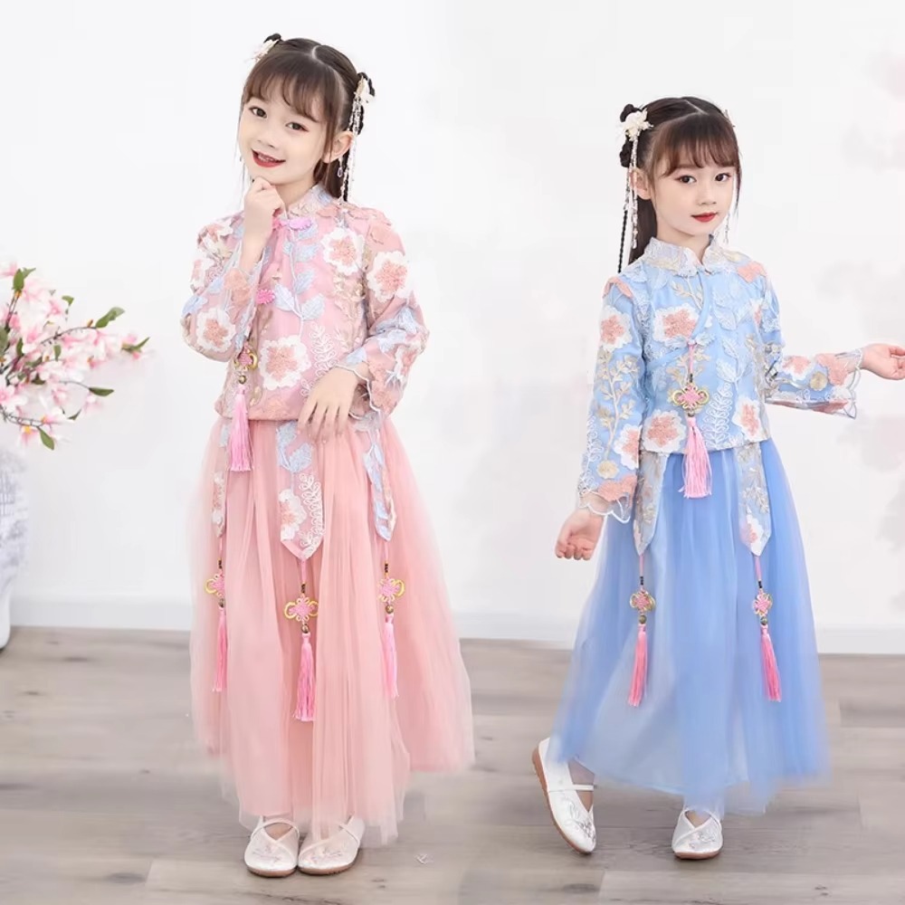 Kids Clothes Girl Dress Childr - Ethnic Wear For Kids Fashion Show ulasan dan harga
