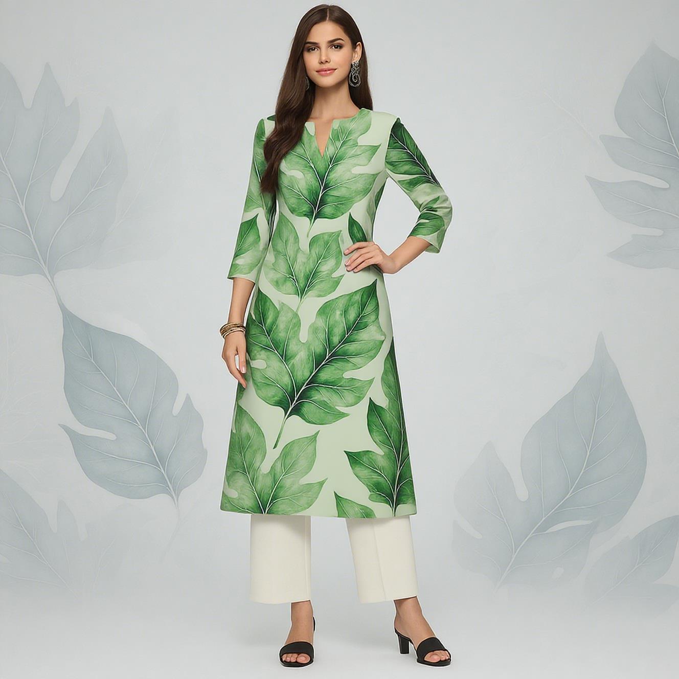 Muslim Women's Kurt Casual Fas - Ethnic Fashion Kurtis ulasan dan harga
