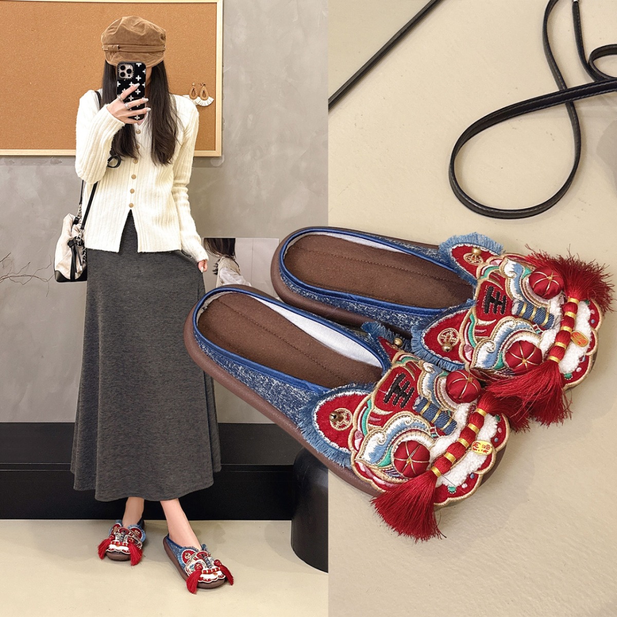Spring/Autumn Women Retro ethn - Ethnic Fashion House ulasan dan harga