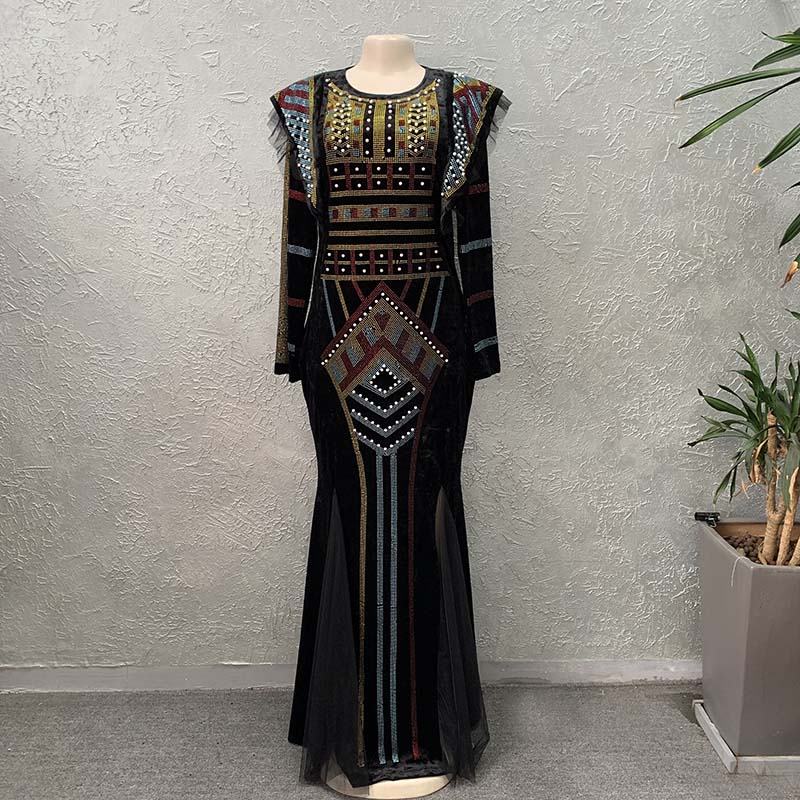 Elegant Women Bazin Rich Afric - Ethnic Fashion House ulasan dan harga