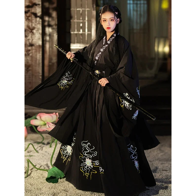 Modern Hanfu Woman Chinese Tra - Hanbok Modern Set ulasan dan harga