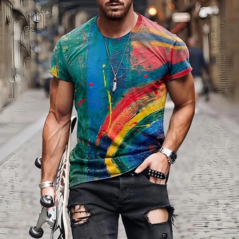 Vintage Ethnic Style Pattern T - Men'S Ethnic Fashion Trends ulasan dan harga