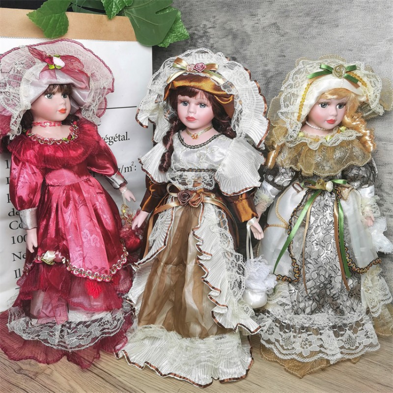 41cm Russian Ceramic Doll Toy  - Ethnic Fashion House ulasan dan harga