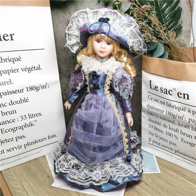 41cm Russian Ceramic Doll Toy  - Ethnic Fashion House ulasan dan harga