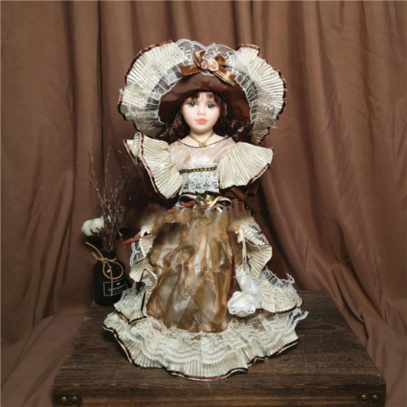 41cm Russian Ceramic Doll Toy  - Ethnic Fashion House ulasan dan harga