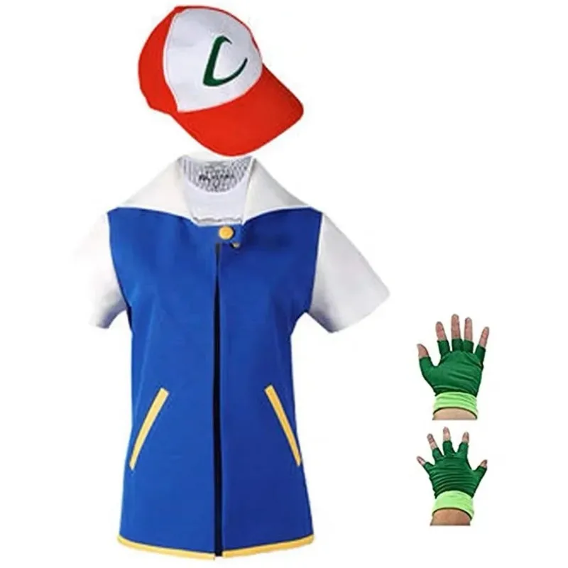 Cosplay Anime Ash Ketchum Clot - Haori Japanese Jacket ulasan dan harga