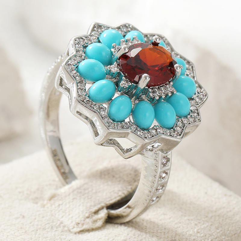 Ethnic Style Synthetic Turquoi - Ethnic Chic Fashion ulasan dan harga