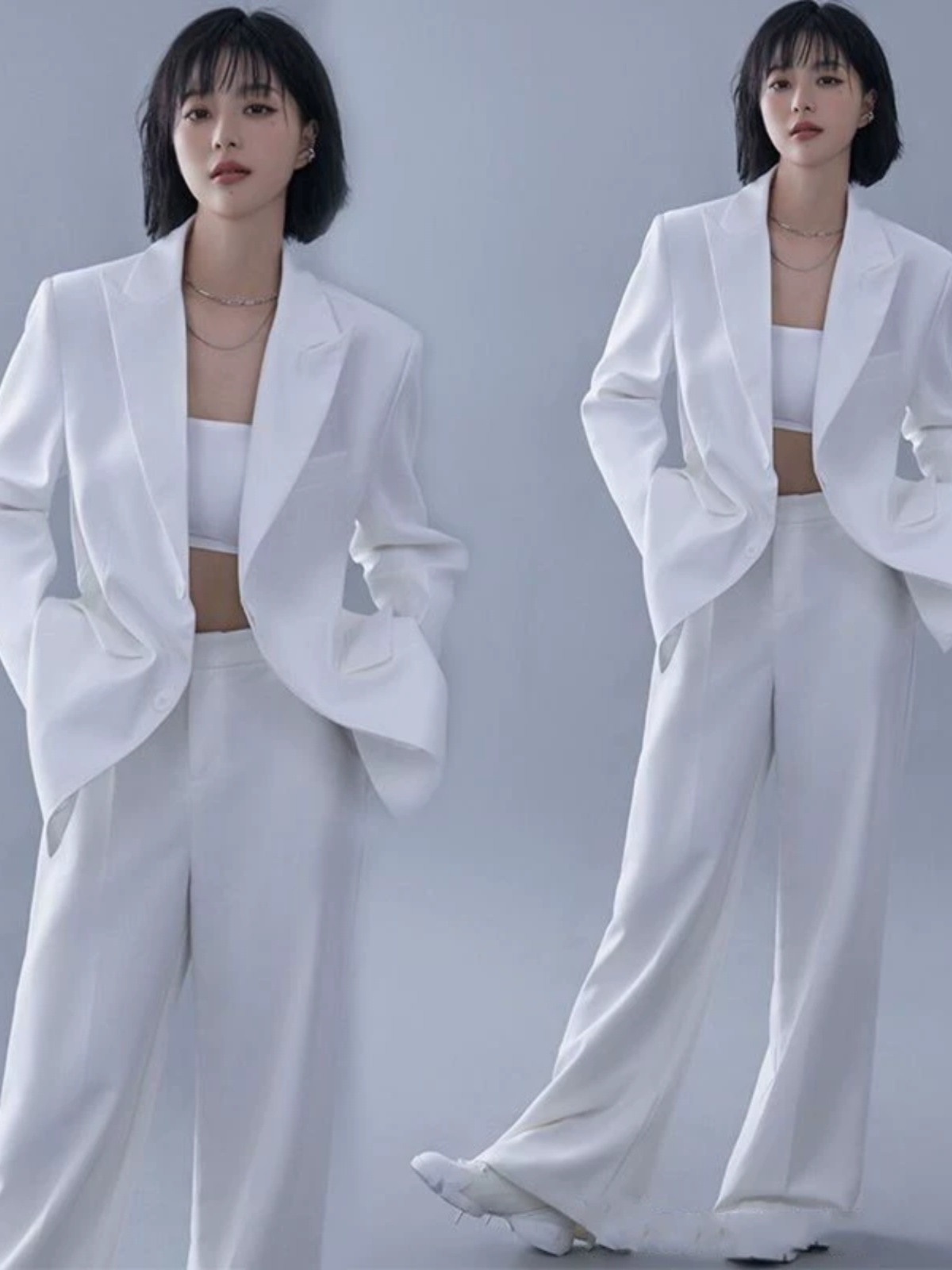 White Suit Theme Fashion Magaz - Ethnic Fashion Magazine ulasan dan harga