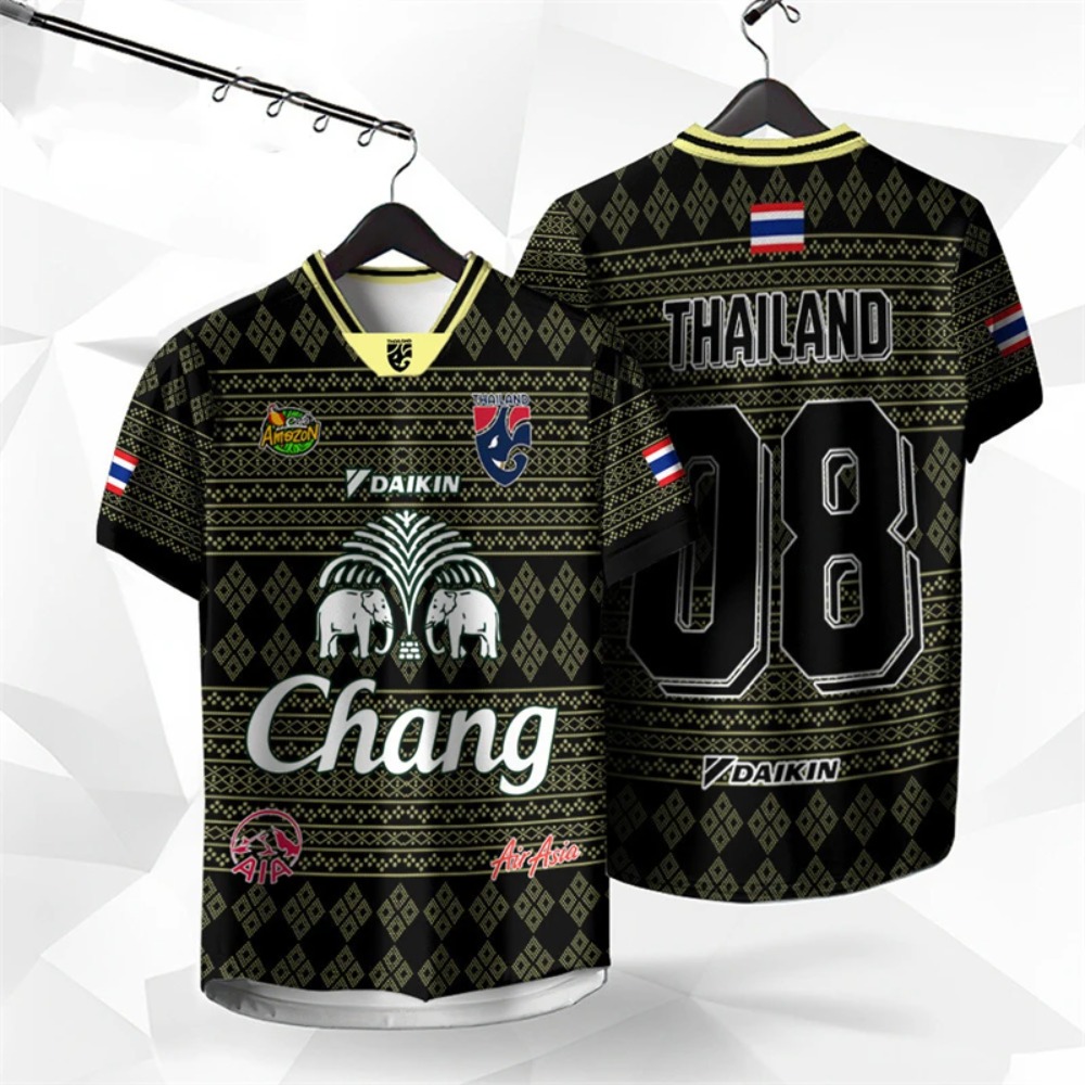 3D Print Thailand Elephant Spo - Thai Silk Blouse ulasan dan harga