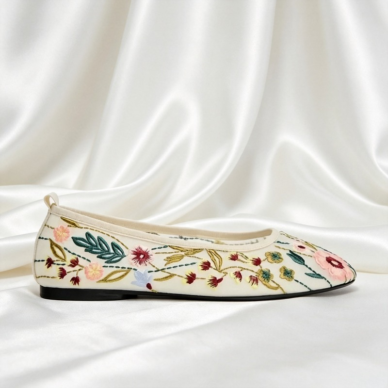 Round Toe Mesh Ballet Flats Sh - Women'S Ethnic Fashion Brands ulasan dan harga