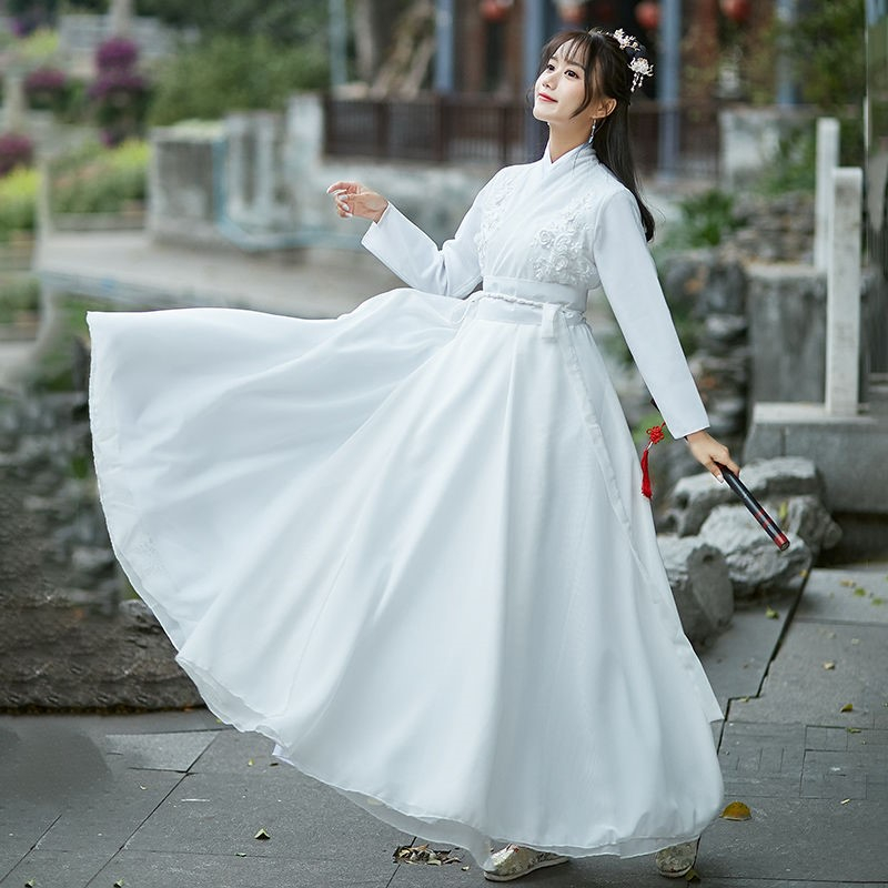 Modern Hanfu Woman Chinese Tra - Hanbok Modern Set ulasan dan harga