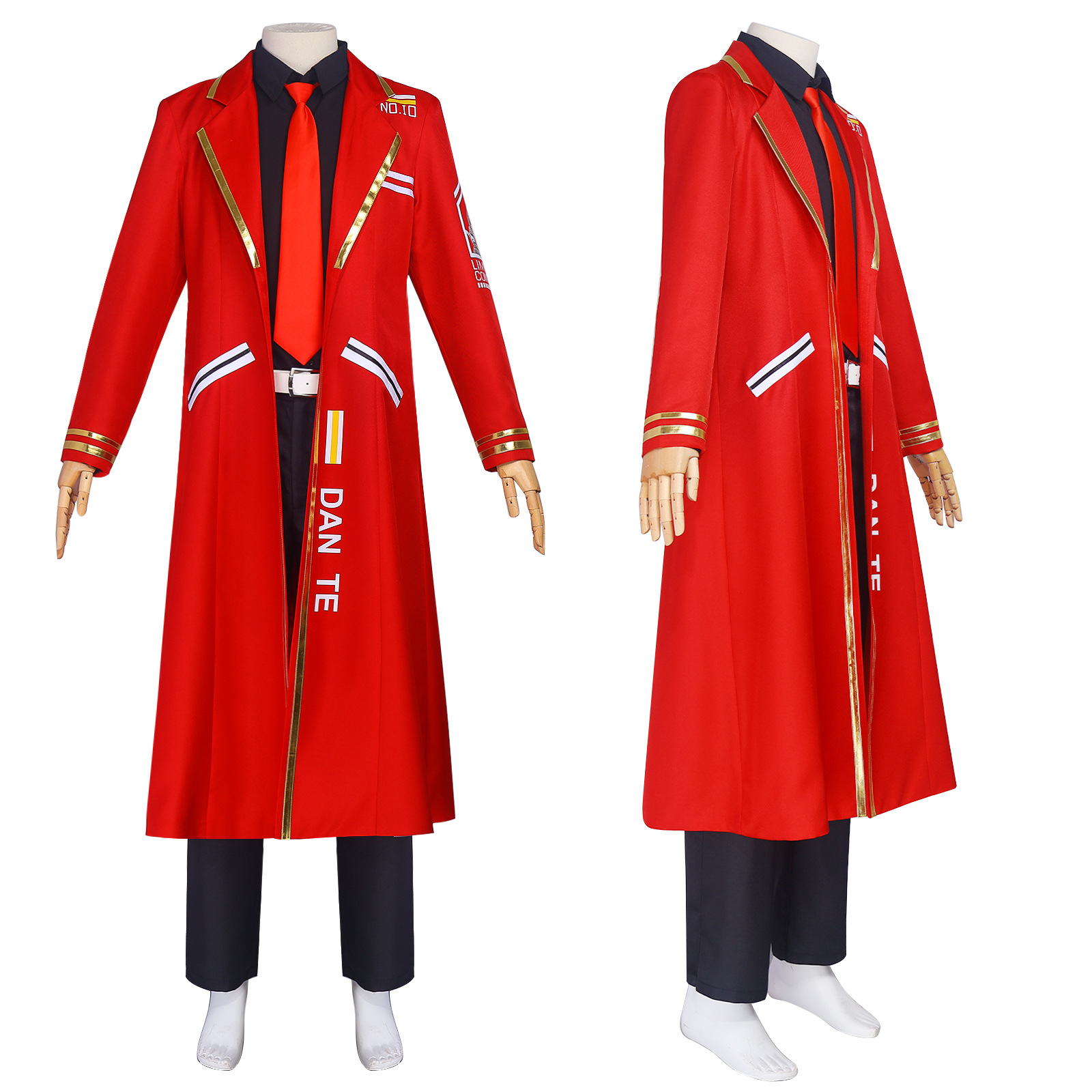 DMC 5 Dante Cosplay Costume Ad - Haori Japanese Jacket ulasan dan harga