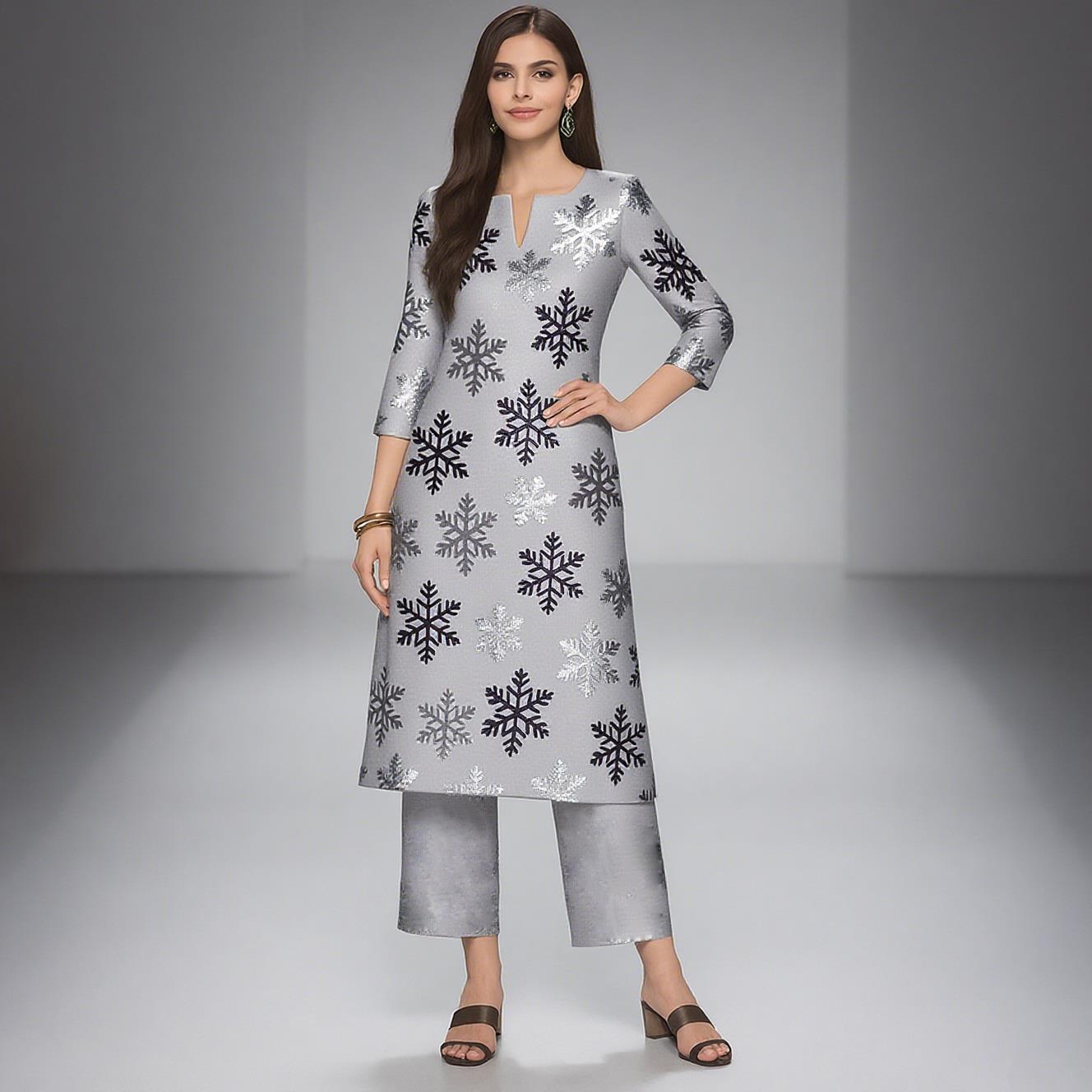 Muslim Kurt Women's Casual Fas - Ethnic Fashion Kurtis ulasan dan harga