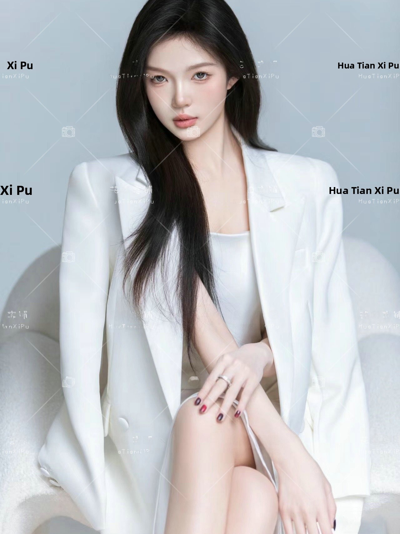24 Studio New White Suit Theme - Ethnic Fashion Magazine ulasan dan harga