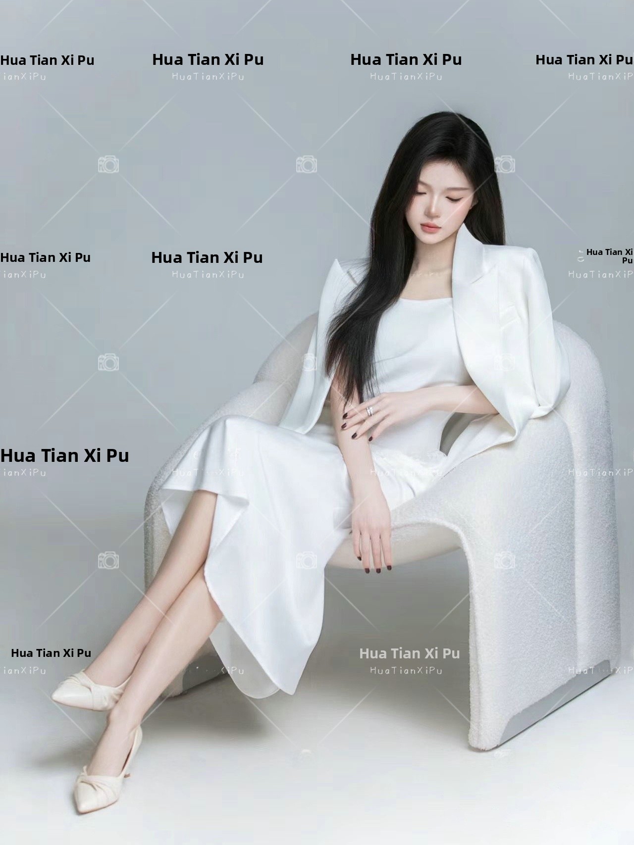 24 Studio New White Suit Theme - Ethnic Fashion Magazine ulasan dan harga