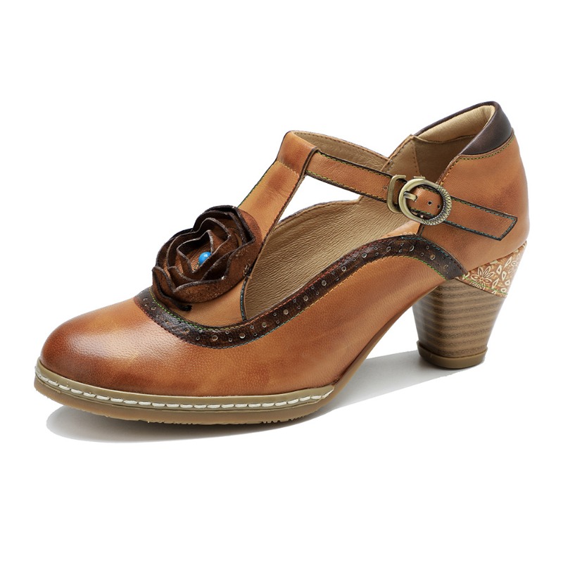 5cm Sheepskin Leather Ethnic S - Women'S Ethnic Fashion Brands ulasan dan harga