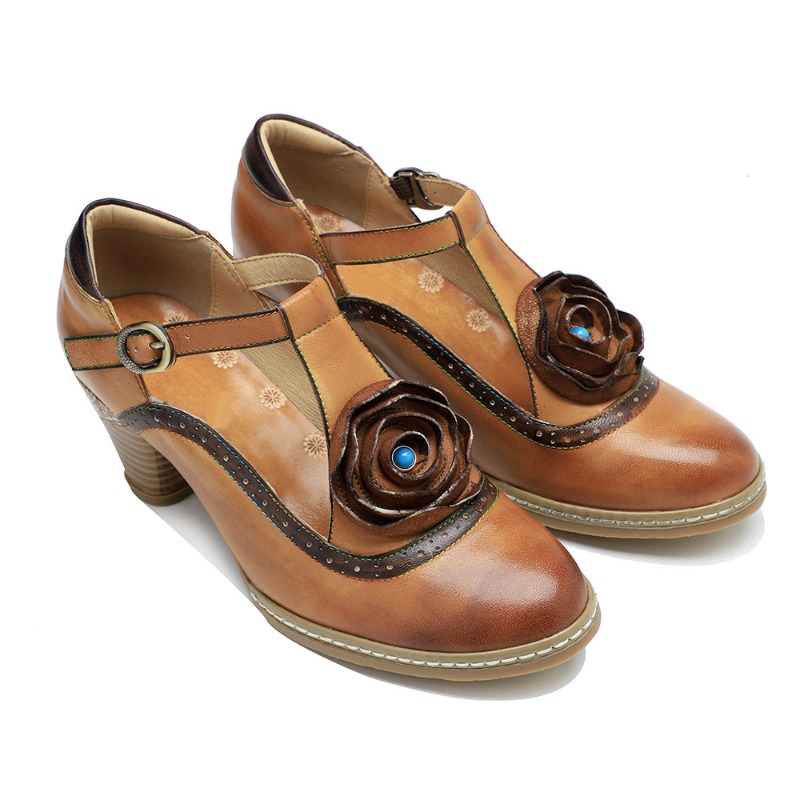 5cm Sheepskin Leather Ethnic S - Women'S Ethnic Fashion Brands ulasan dan harga