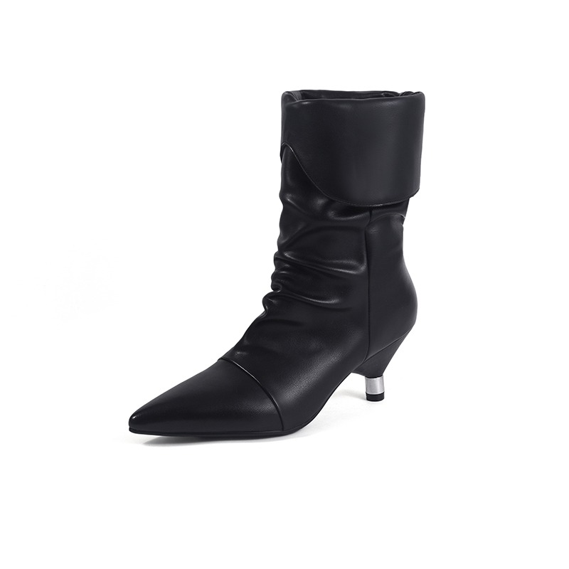 Pointy Toe Kitten Heels Mid Ca - Ethnic Fashion Week ulasan dan harga