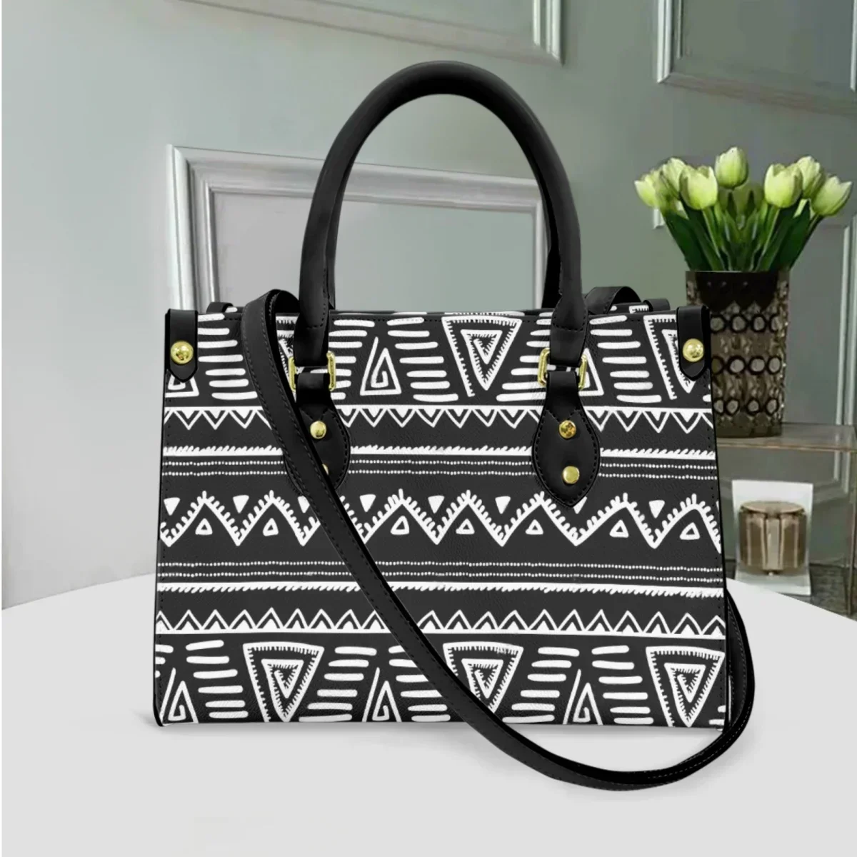 Vintage Ethnic PU Leather Shou - Ethnic Chic Fashion ulasan dan harga