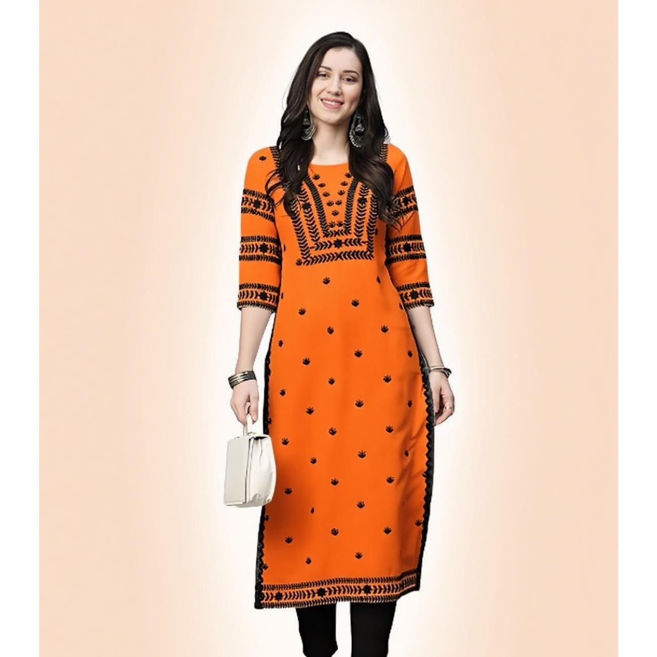 Muslim Kurt Flowers Women's Fa - Ethnic Fashion Kurtis ulasan dan harga