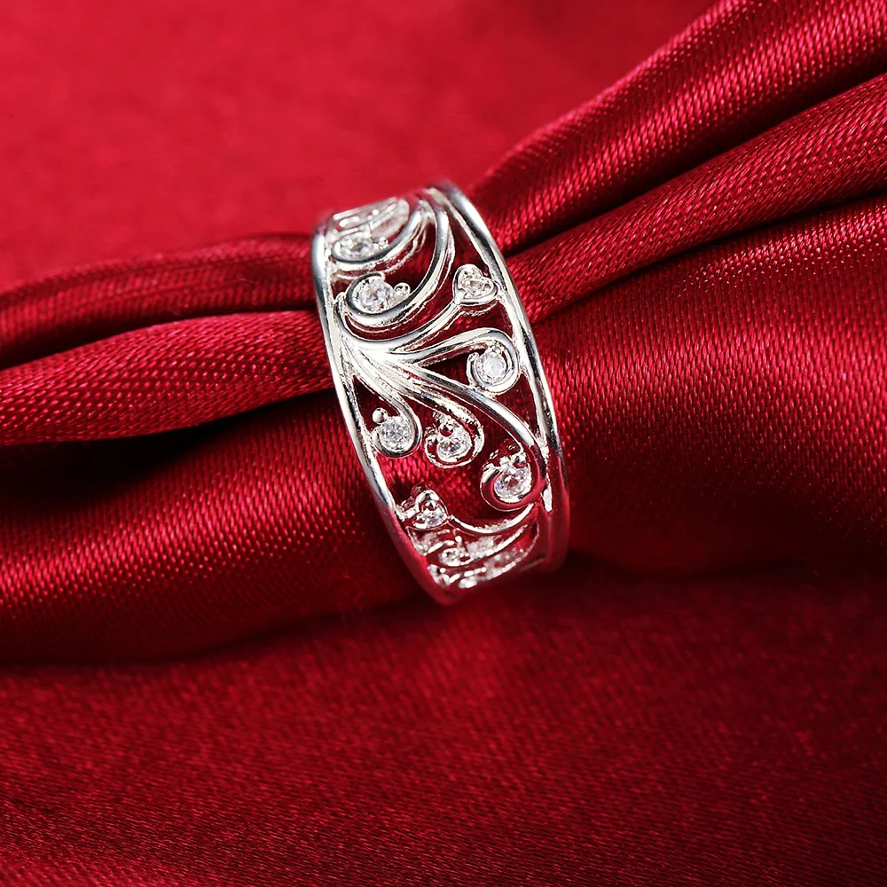 New 925 Sterling Silver crysta - Ethnic Fashion Brand ulasan dan harga