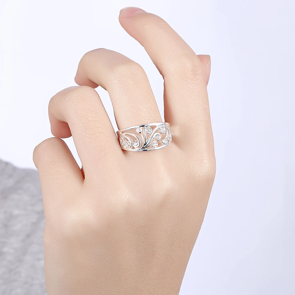 New 925 Sterling Silver crysta - Ethnic Fashion Brand ulasan dan harga