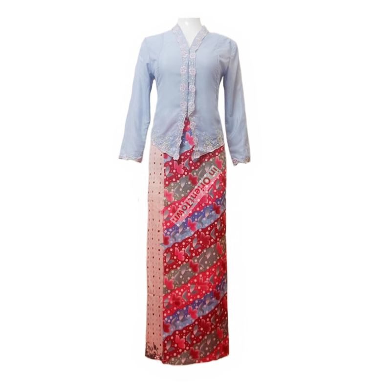 Southeast Asian countries Blue - Thai Silk Blouse ulasan dan harga