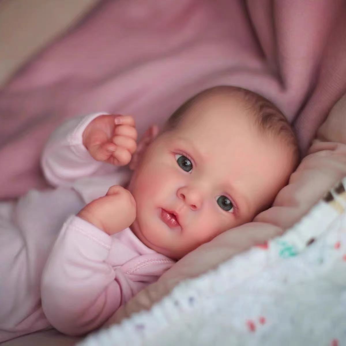 Lifelike 48cm Reborn Baby Doll - Ethnic Fashion House ulasan dan harga