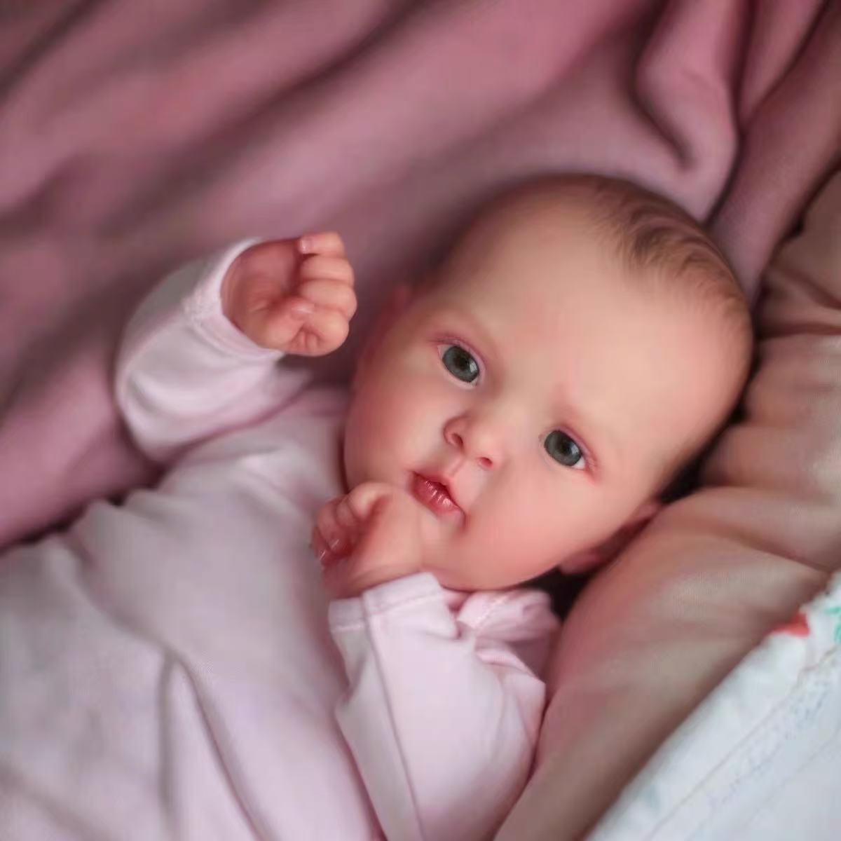 Lifelike 48cm Reborn Baby Doll - Ethnic Fashion House ulasan dan harga