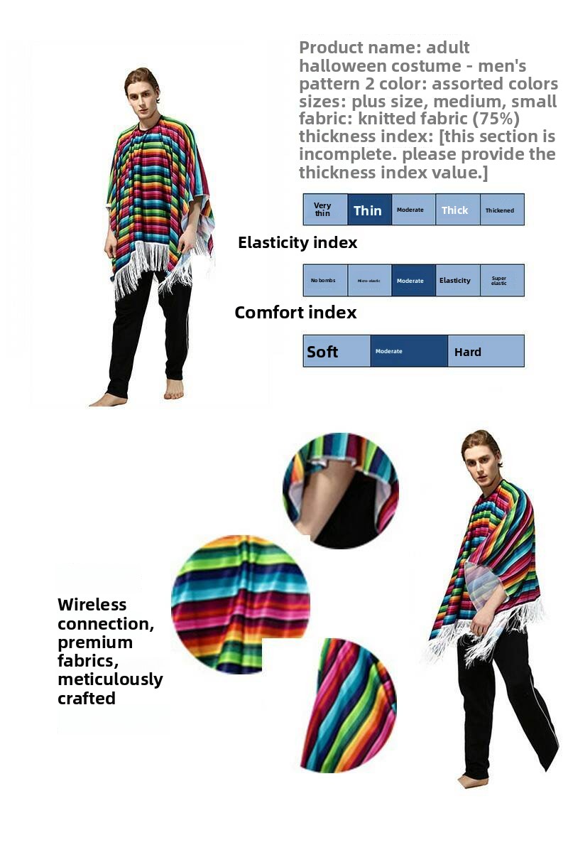 Adult Halloween Cape Ethnic St - Ethnic Fashion Brand ulasan dan harga