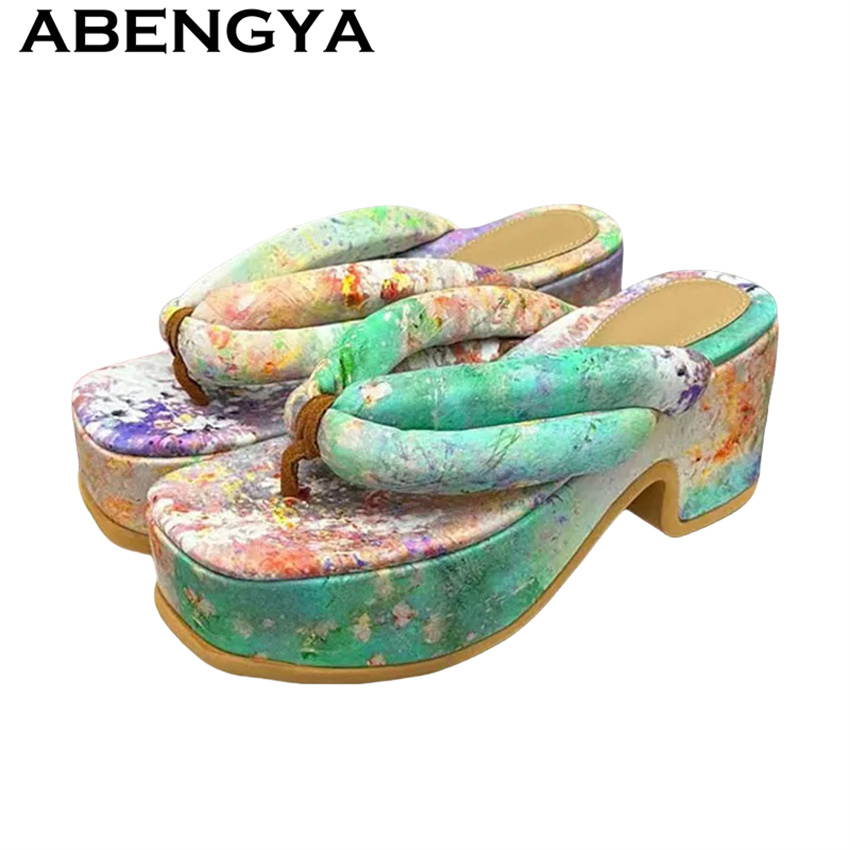 2026 Summer New Thick Bottom P - Ethnic Fashion Week ulasan dan harga
