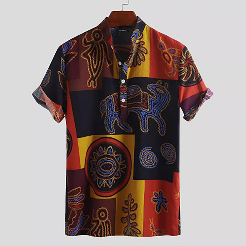 2025 summer new European and A - Men'S Ethnic Fashion Trends ulasan dan harga