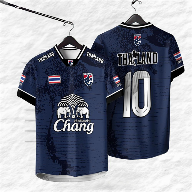 Thailand Number 10 Jersey T-sh - Thai Silk Blouse ulasan dan harga