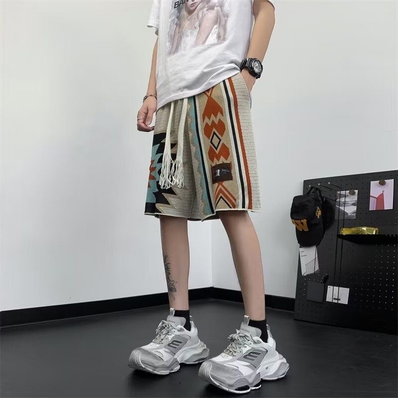 Men Knit Boho Ethnic Vintage B - Ethnic Chic Fashion ulasan dan harga