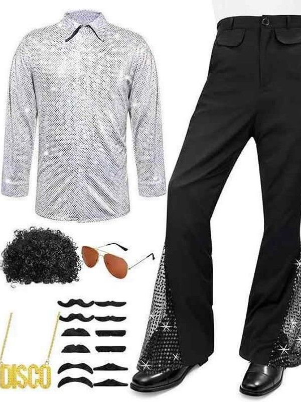 Men's Disco Costume Sequin Shi - Ethnic Clothing & Online Fashion Store Khaadi Us ulasan dan harga