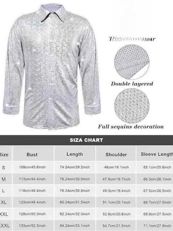 Men's Disco Costume Sequin Shi - Ethnic Clothing & Online Fashion Store Khaadi Us ulasan dan harga
