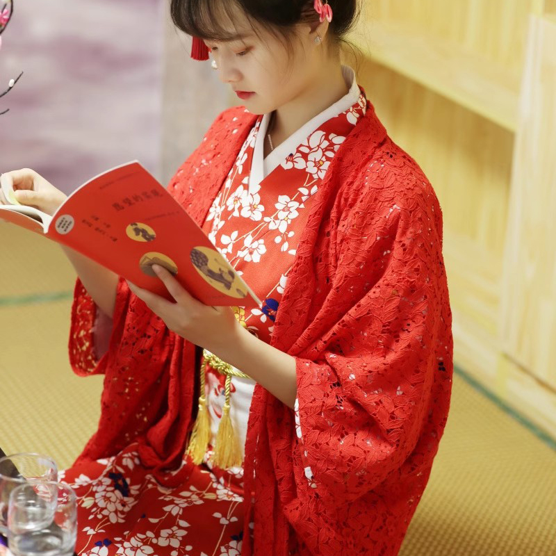Japanese Style Haori Kimono Ca - Haori Japanese Jacket ulasan dan harga